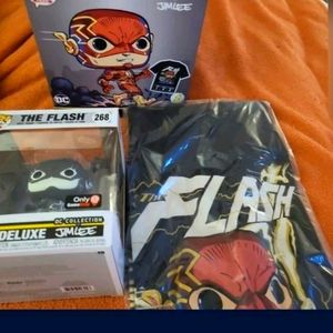 Funko Pop The Flash Pop And T Shirt Size Large